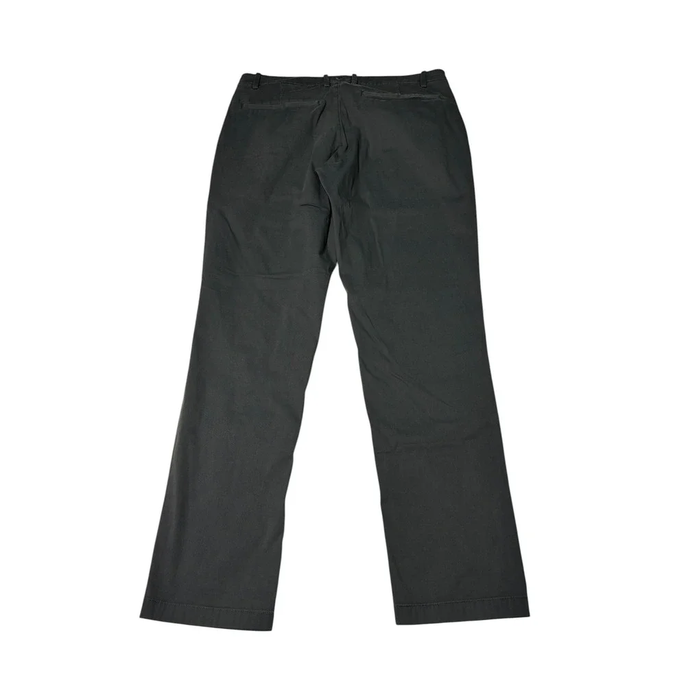 Birddogs Mens Navy Blue Performance Pants Chino Stretch 36x32 Flat Front‎